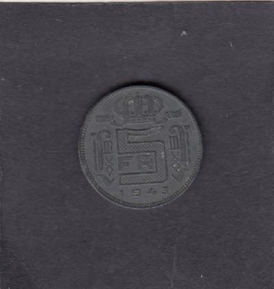 Beschrijving: 5 Franc  fr 